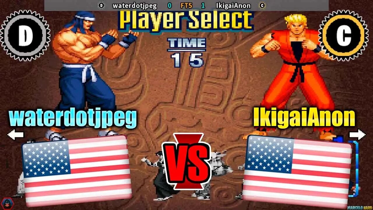 Art of Fighting 3 (waterdotjpeg Vs. IkigaiAnon) [U.S.A. Vs. U.S.A.]