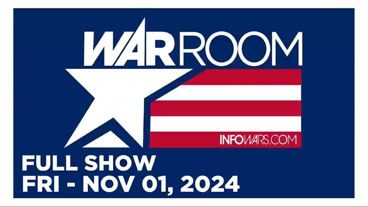 WAR ROOM (Full Show) 11_01_24 Friday