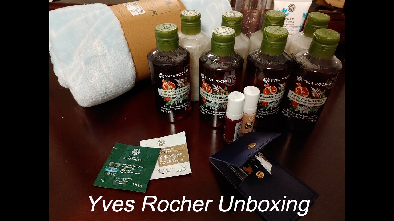 Yves Rocher Unboxing