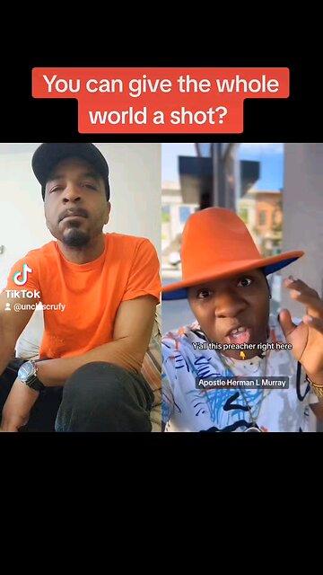 You can give the world a shot? #gioycm #family #preaching #Bible #lifelessons