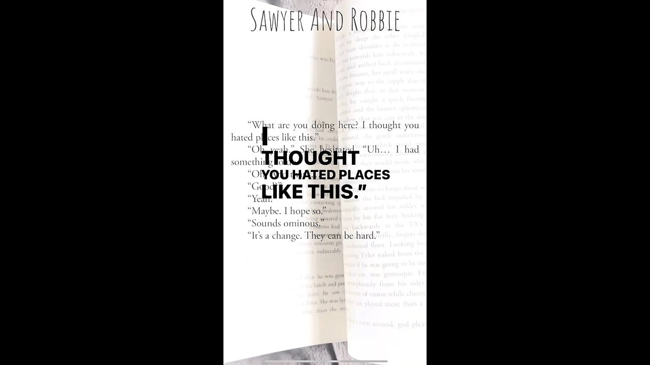 Change in Sawyer And Robbie