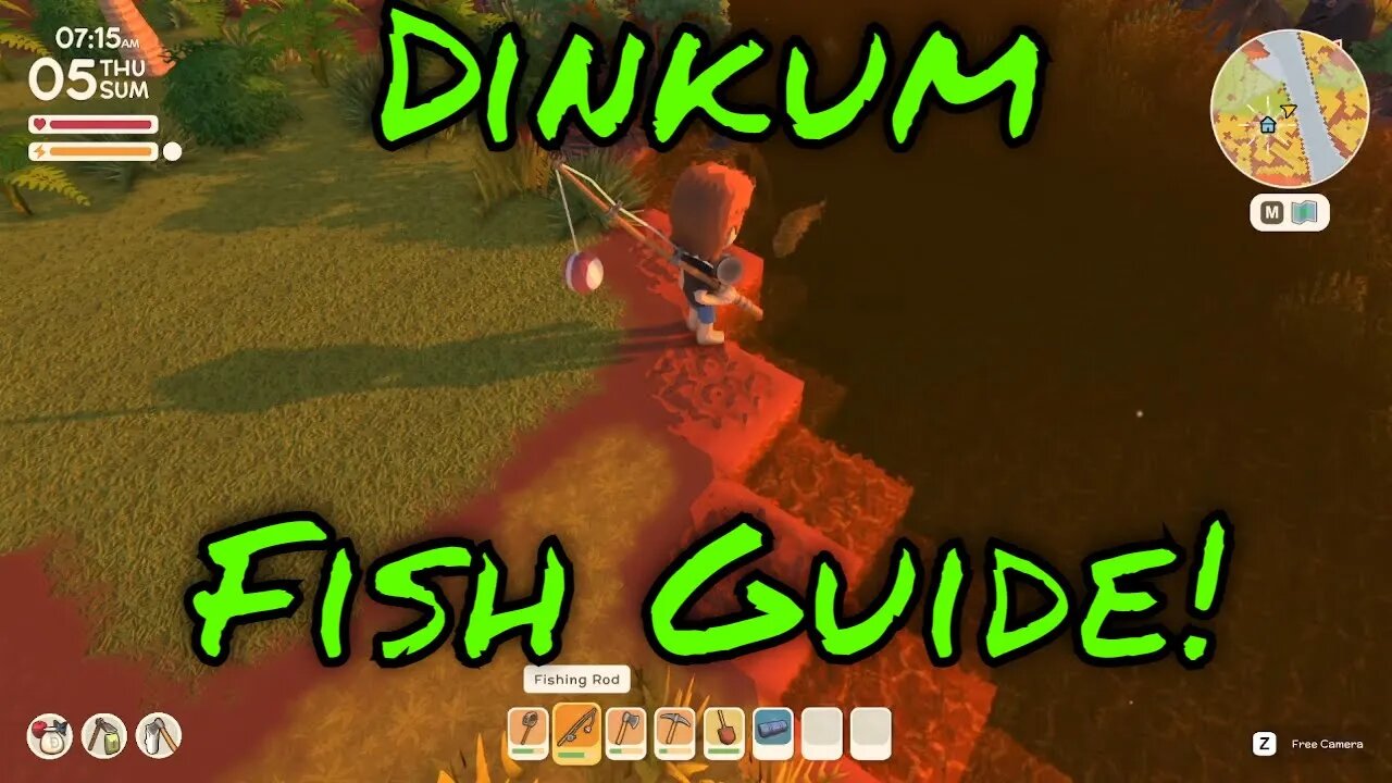 Dinkum Fishing Guide!