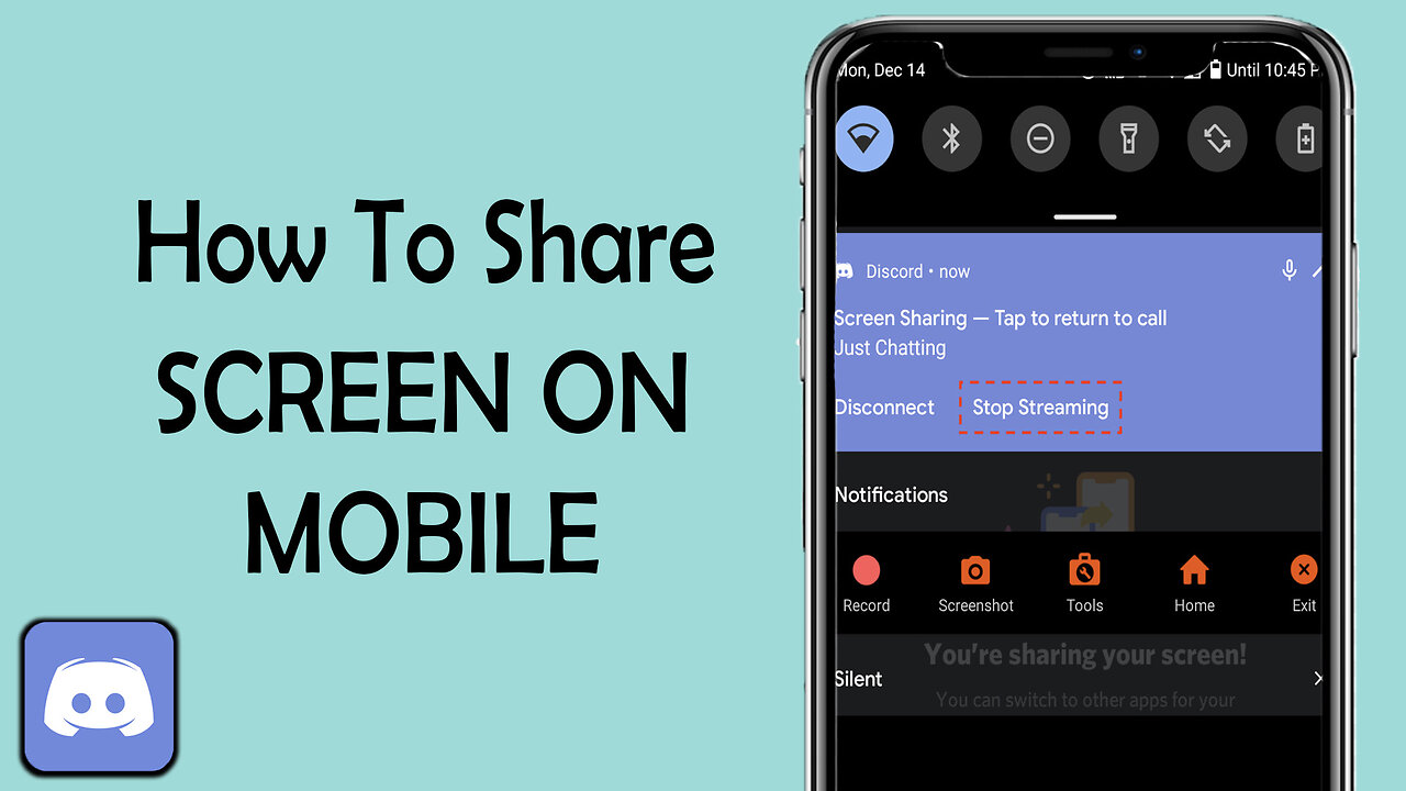 How To Share Screen On Discord Mobile