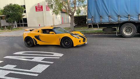 Lotus at Cars and Coffee Brisbane