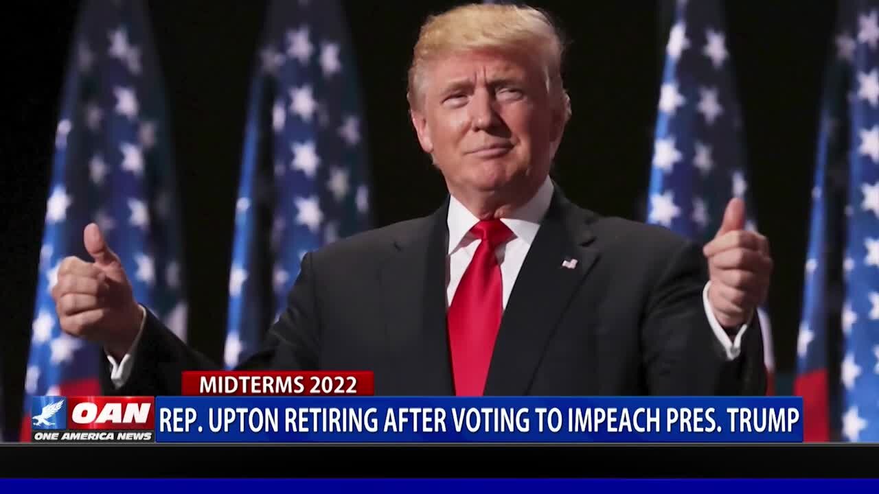 Rep. Upton Retiring After Voting To Impeach President Trump