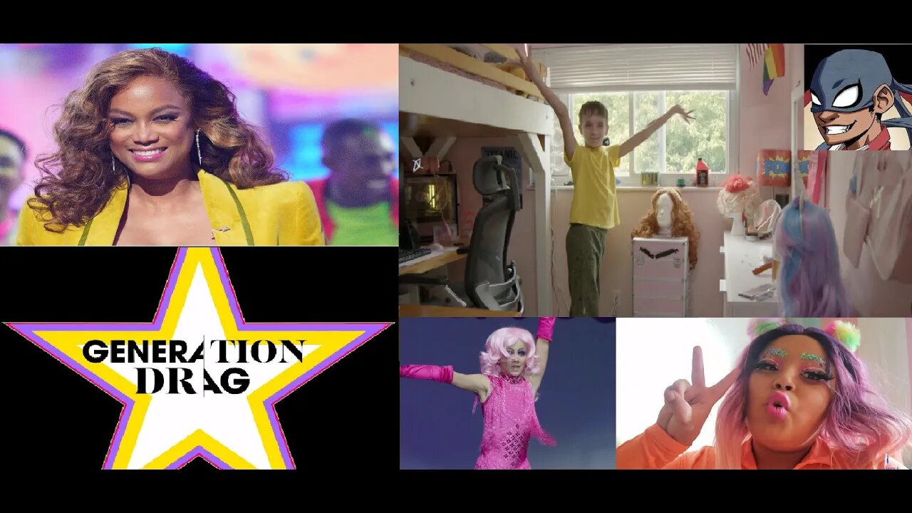 TYRA BANKS Hosts GENERATION DRAG w/ Kids 8 Years Old & Older for Discovery+ TV Show - #JSG Approved