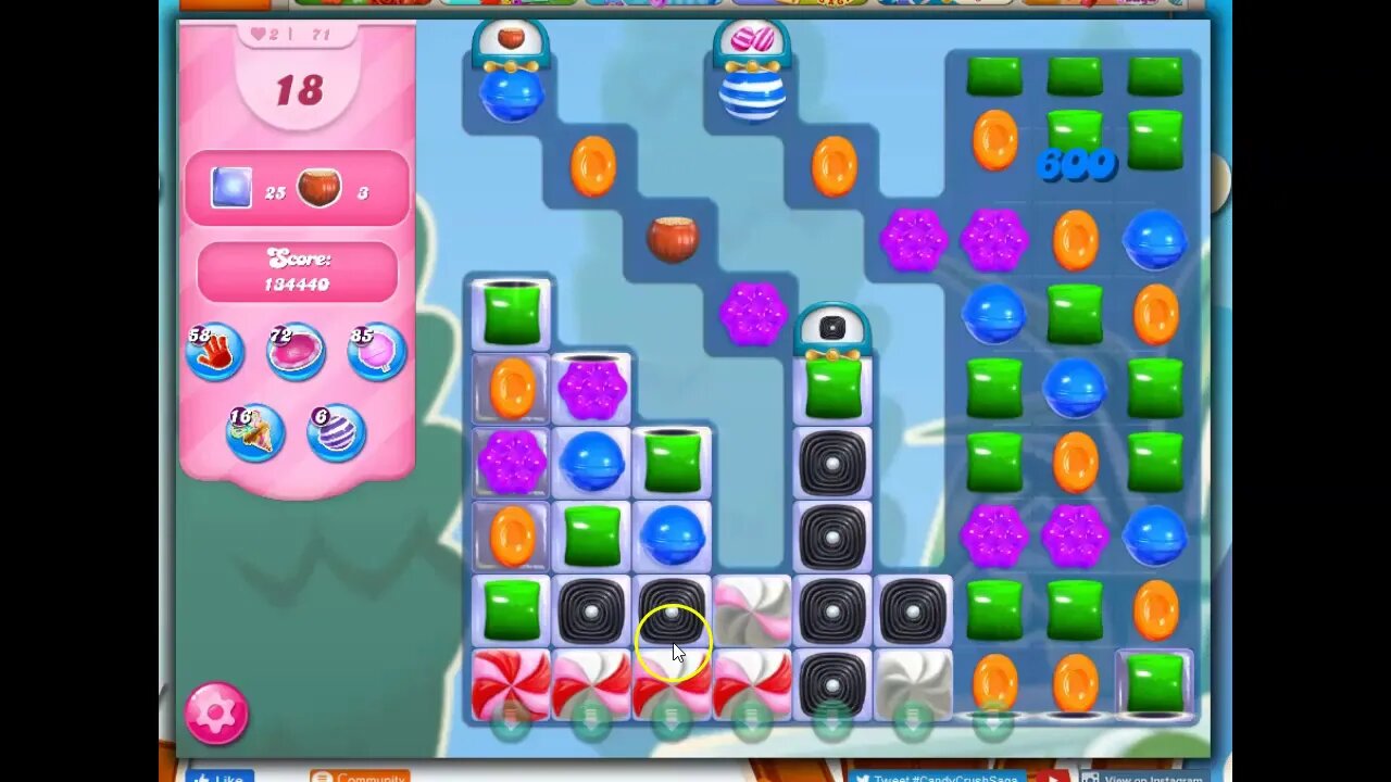Saltnado: Level 71 Audio Talkthrough for Candy Crush Saga