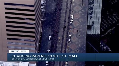 Picking pavers for 16th Street Mall