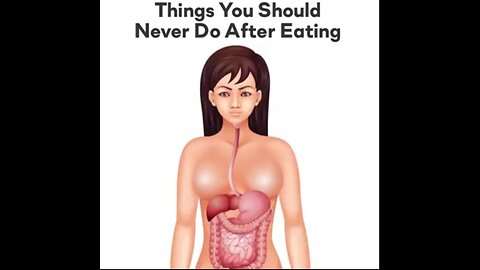 Things You Should Never Do After Eating