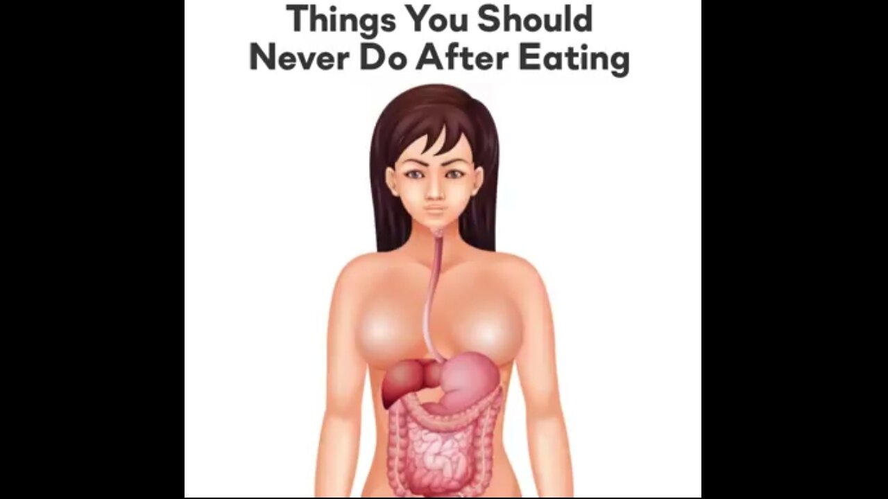 Things You Should Never Do After Eating