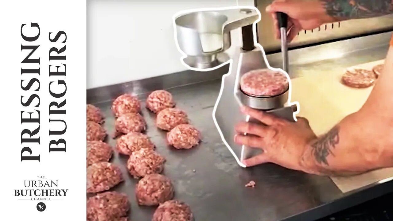 Pressing Burgers Like a Butcher