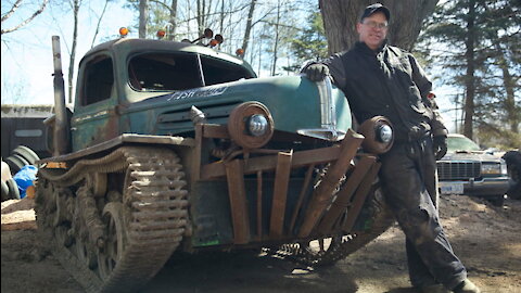 Man Builds ‘Tankenstein’ from WW2 Tank | RIDICULOUS RIDES