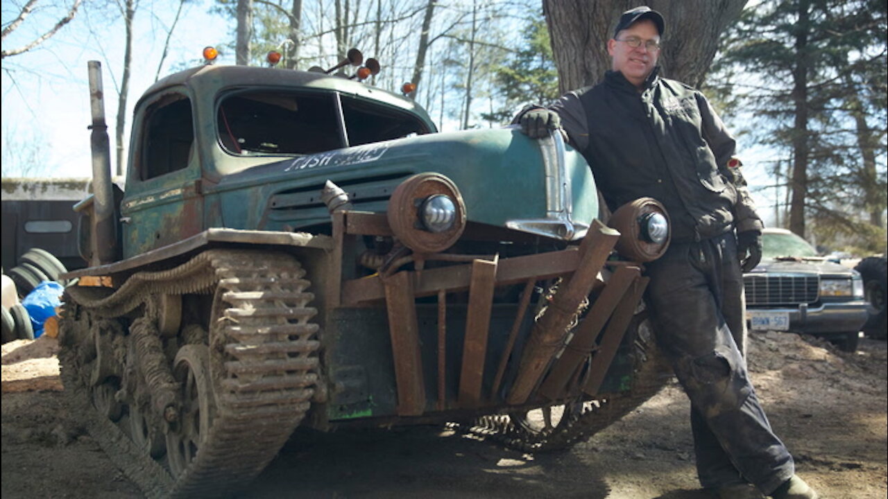 Man Builds ‘Tankenstein’ from WW2 Tank | RIDICULOUS RIDES