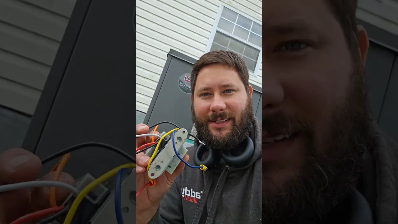 High Voltage Short #heatpump #airconditioning