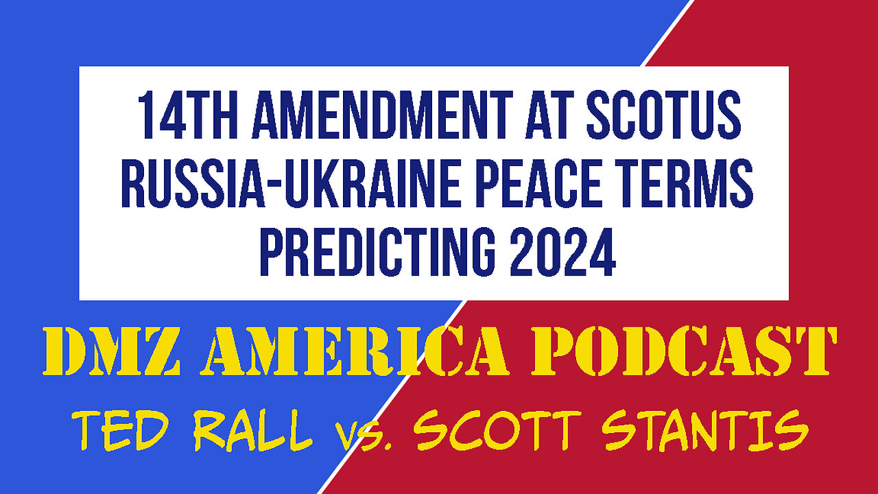 DMZ America Podcast #135 with Cartoonists Ted Rall vs. Scott Stantis