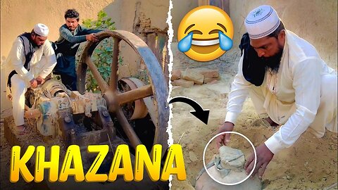 Time Machine 😂 Mil Gai Porany Khandar se | Khizar Omer Omer Funny Video 2023