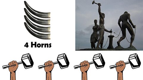 The Four Horns That Scattered Blacks/Israel