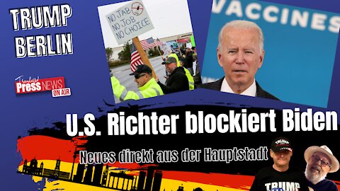 Bundesrichter aus Georgia blockiert Bidens Impfmandat im ganzen Land