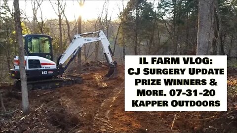 FRIDAY FARM VLOG; CJ surgery update; food plot update, Prize winners, Polaris & More