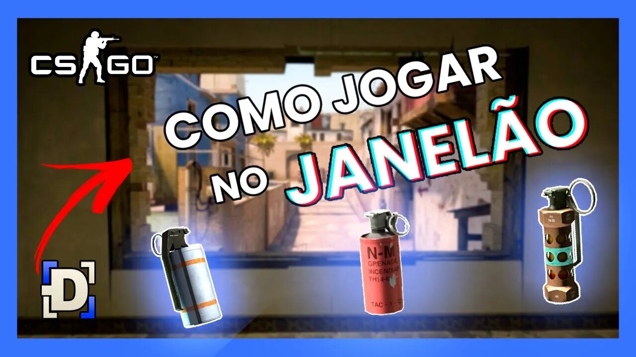 COMO JOGAR NO JANELÃO DA MIRAGE | CSGO