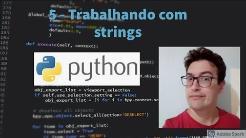 Aula 5 - Trabalhando com Strings - Python