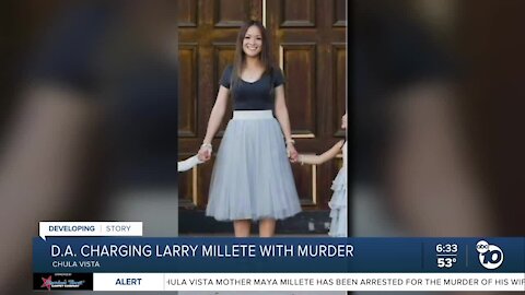 DA charging Larry Millete with murder of wife Maya