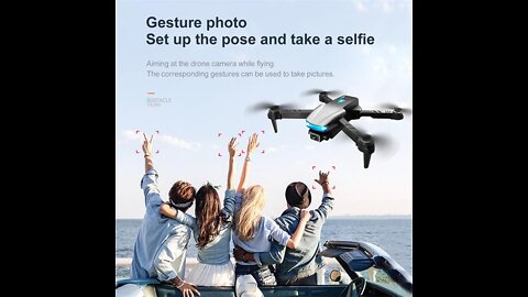 🔥S85 Drone with 4k HD Dual Camera Visual Positioning WiFi Fpv Foldable Drones Rc Quadcopter🔥