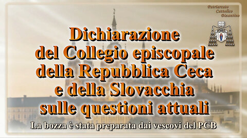 Dichiarazione del Collegio