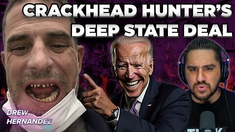 DEEP STATE COVER FOR CRACKHEAD HUNTER BIDEN