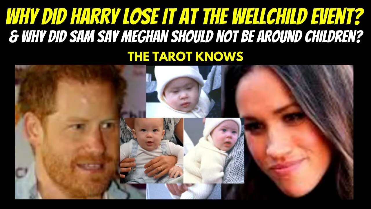 🔴 WHY WAS HARRY RUDE AT THE WELLCHILD EVENT? WHY DID SAMANTHA SAY MEG'S SHOULDN'T BE NEAR KIDS?