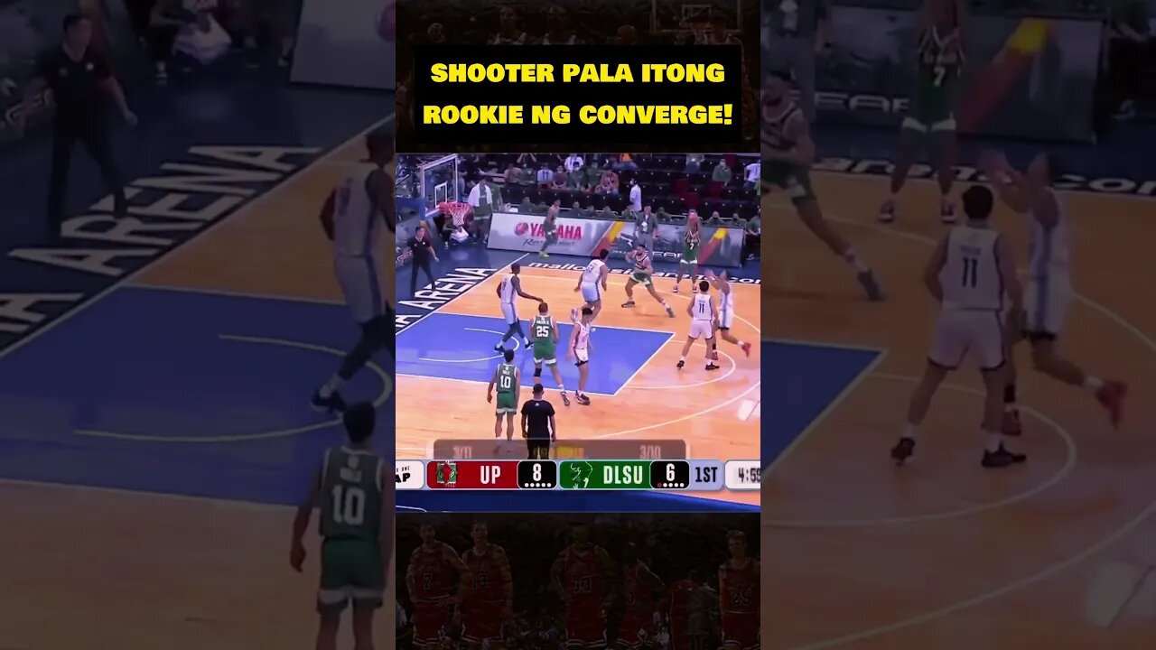 GANITO PALA KALUPIT ROOKIE NG CONVERGE! #shorts #pba