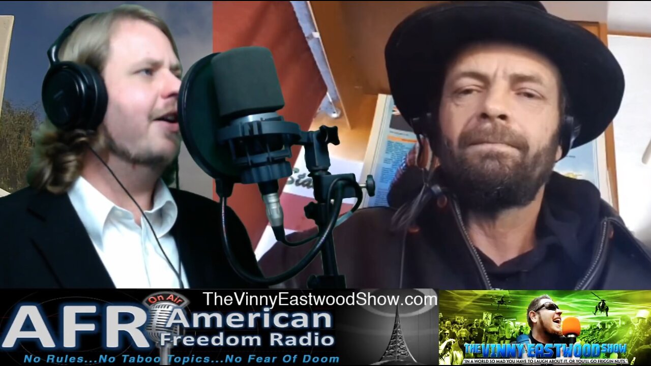 Cannabis IS A Life Saver! Ritchard Boswell Deputy Leader ALCP The Vinny Eastwood Show - 10 May 2019