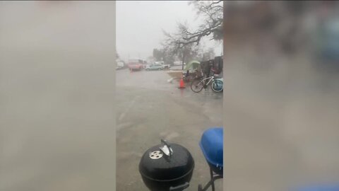 Helping others on Fort Myers Beach