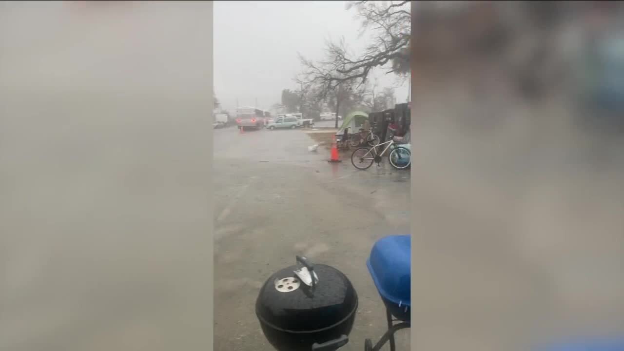 Helping others on Fort Myers Beach