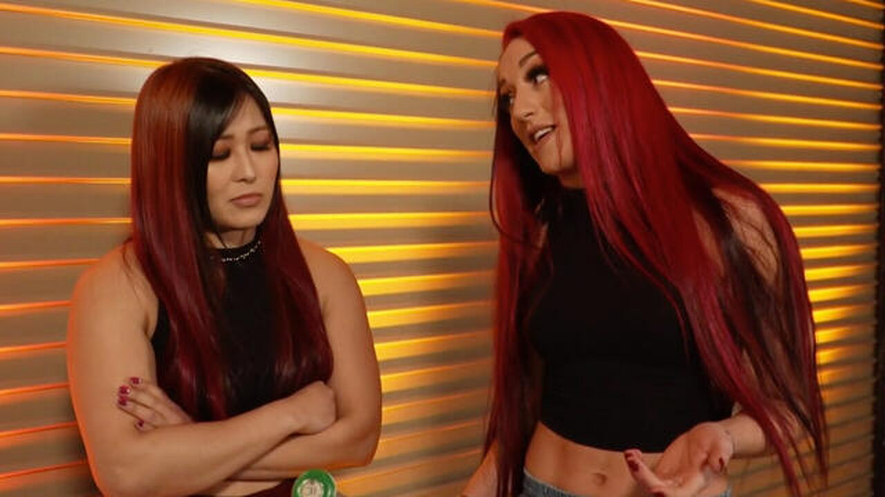 Kay Lee Ray shows Io Shirai how to rage: WWE NXT, Feb. 15, 2022 @WWE