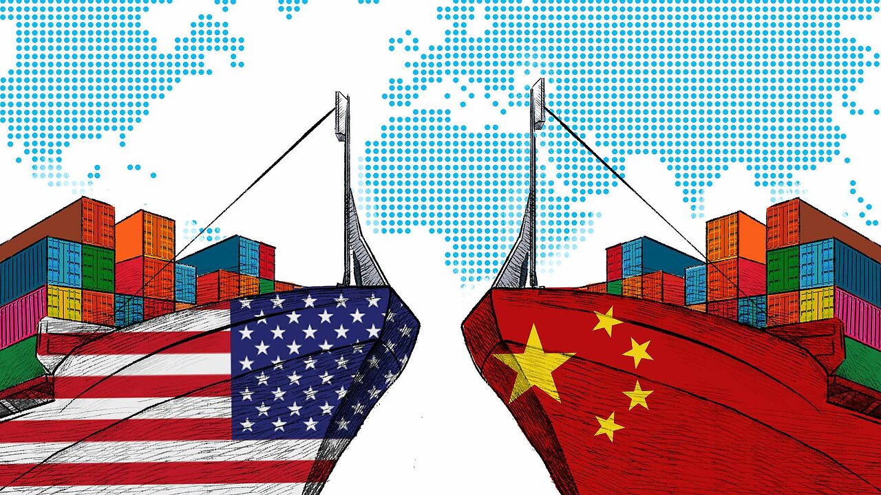 The Rise of China and Downfall of the United States.