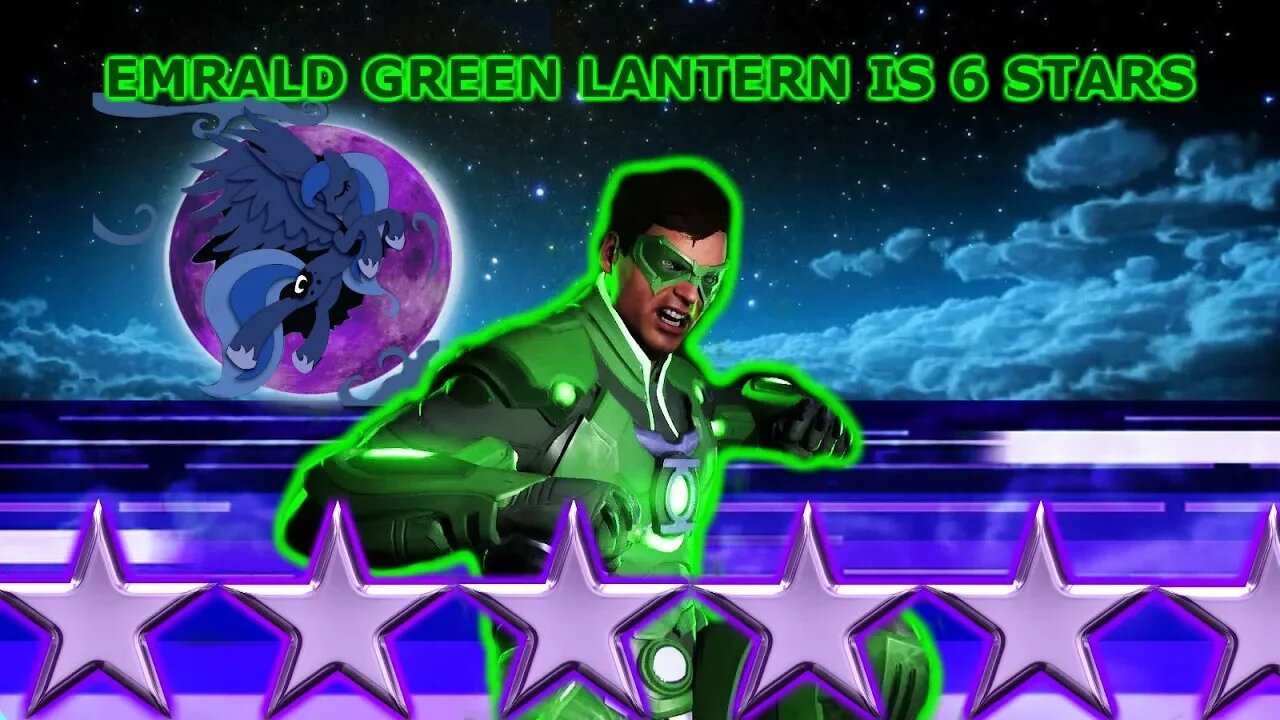 Emerald Green Lantern reaches 6 Star Max!