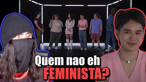 5 FEMINISTAS VS 1 ANTI FEMINISTA ESCONDIDO