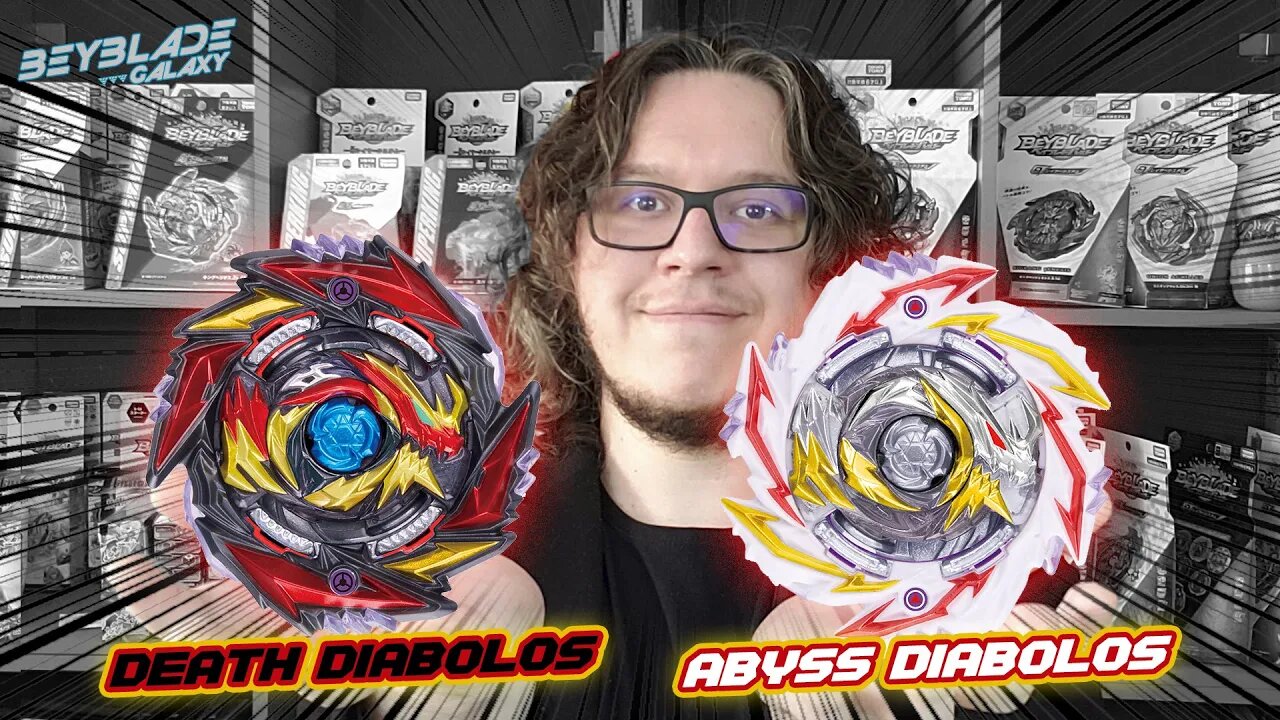 ABYSS DIABOLOS e DEATH DIABOLOS são os prêmios do RANDOM BOOSTER VOL. 21! - Beyblade Burst