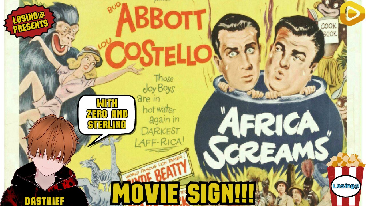 😂🌍 Abbott and Costello in "Africa Screams" 🌍😂 | MOVIE SIGN!!!