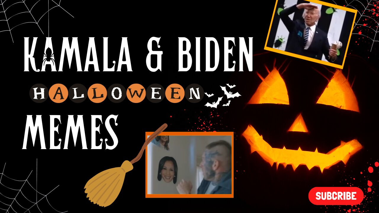 Joe Biden & Kamala Harris Halloween Memes