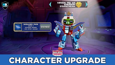 Angry Birds Transformers - Preview Of Upgraded Energon Starscream