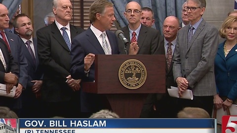 Governor Haslam Proposes Gas Tax Increase