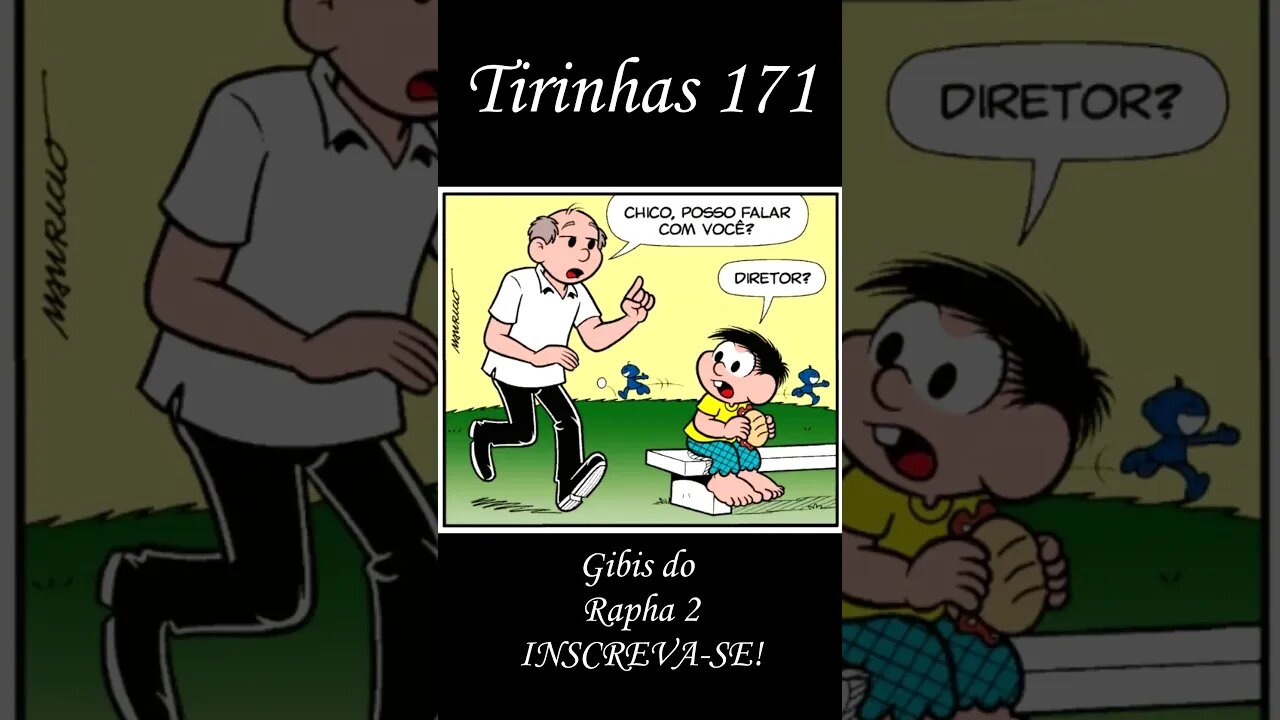 Tirinhas da Turma da Mônica nº 171 | Gibis do Rapha 2