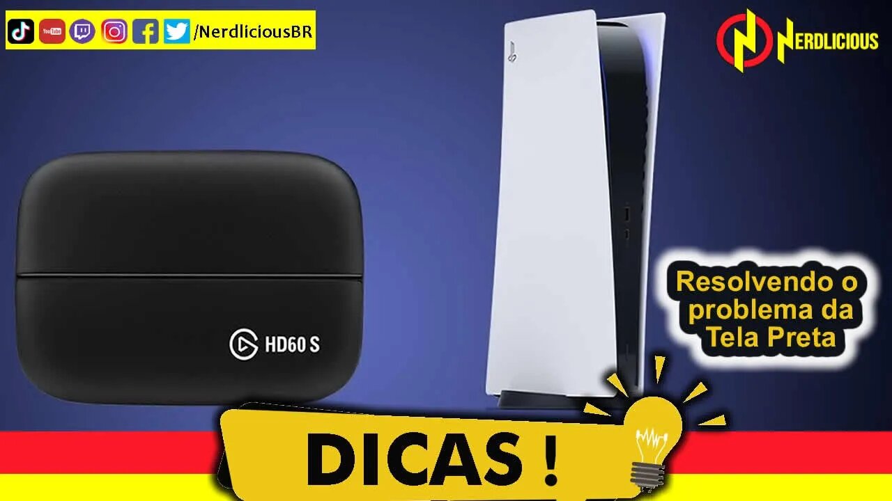 đŸ’¡DICAS! Corrigindo problemas de Tela Preta com a Placa de Captura de VĂdeo ELGATO no PS5! Confira!