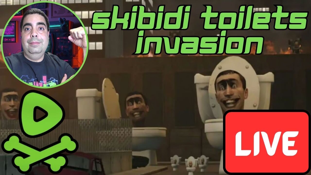 LIVE Replay - It's a Skibidi Toilet Invasion!!! AAAAHHH!!! 🚽😱🔫