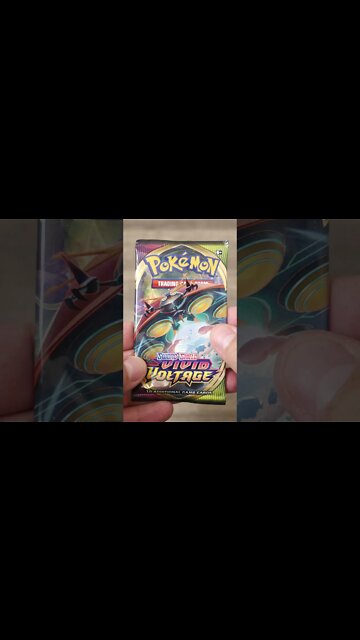#SHORTS Unboxing a Random Pack of Pokemon Cards 017
