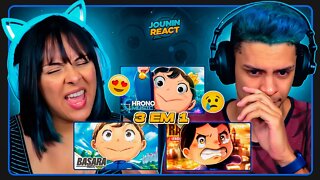 3 EM 1 - RAP DO BOJJI | LexClash, Chrono ft. Shiny_sz & Basara | [React Rap Nerd] 🔥