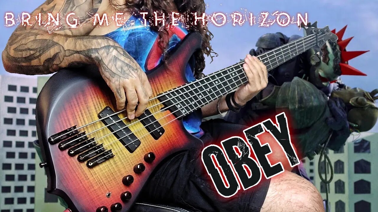 BRING ME THE HORIZON - Obey (Bass Cover + TABS)