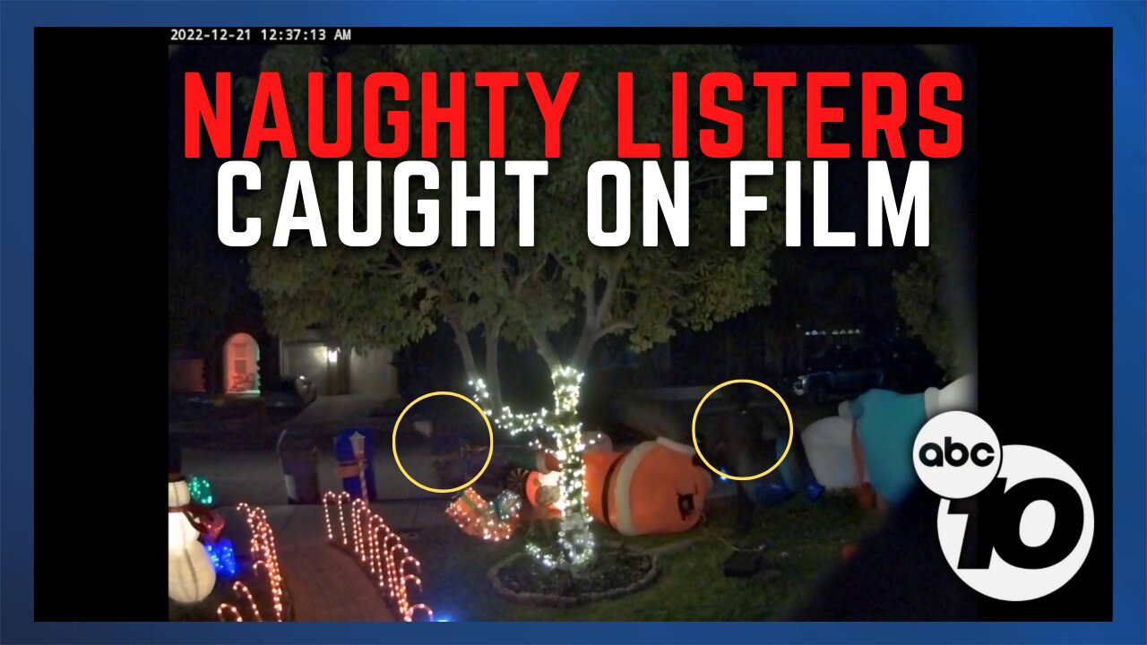 Vandals target inflatables, holiday decor in San Marcos neighborhood